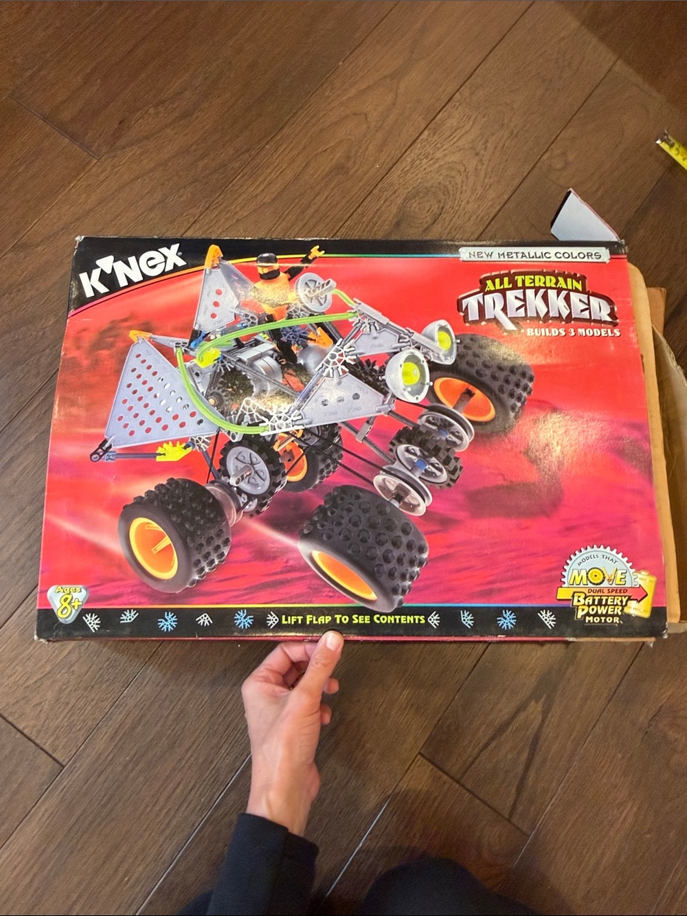 Knex All Terrain 6WD Trekker ATV Kit 3 Models. K’nex 13501 1999